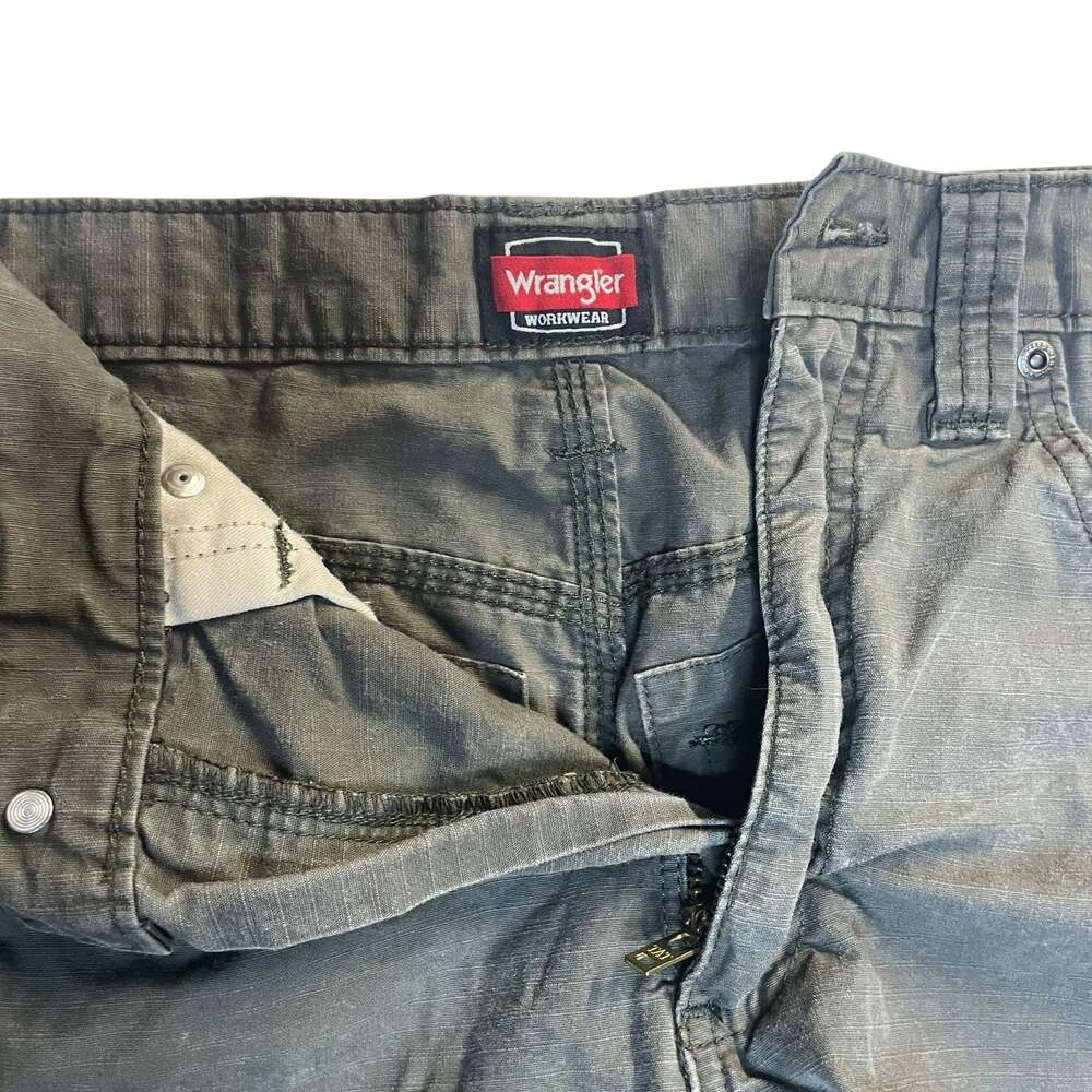 Wrangler Workwear Ripstop Utility Pants Olive Green Men’s 30x29 - Picture 8 of 8